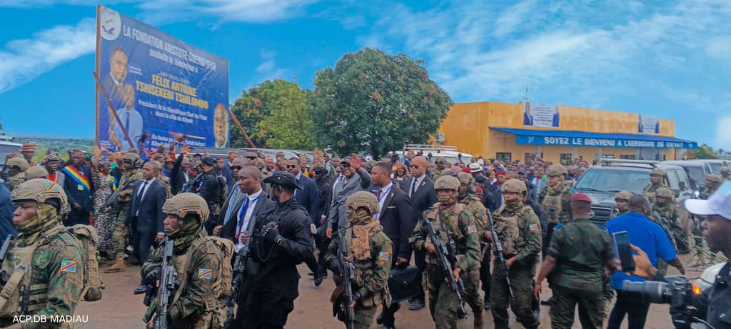 RDC : Félix Tshisekedi à Kikwit pour lancer le courant de Kakobola
