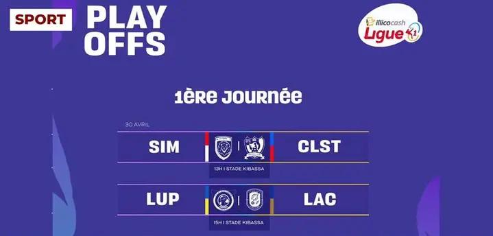 IllicoCash Ligue 1 : les playoffs lancés à Lubumbashi avec des affiches prometteuses
