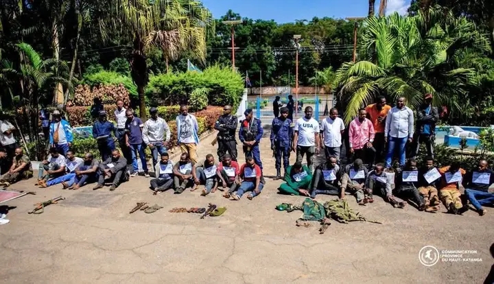 RDC : Un réseau de bandits armés opérant dans trois provinces, démantelé et présenté à Lubumbashi