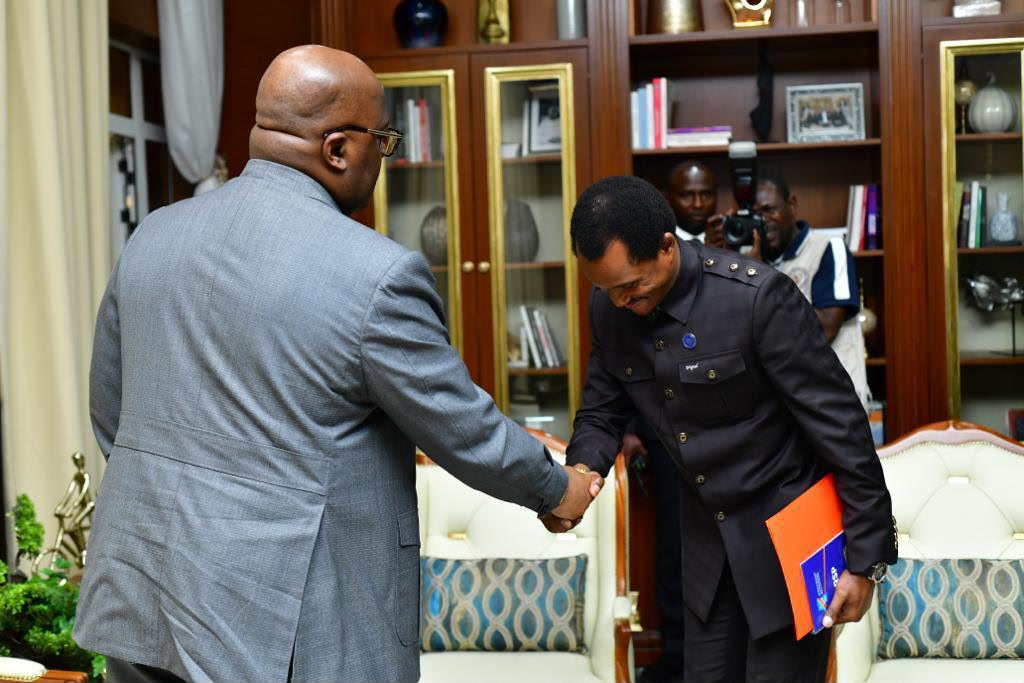 ARSP : le DG Miguel Kashal remercie le Chef de l’État Félix Tshisekedi pour la confiance placée en lui pendant trois ans et lui réitère sa loyauté indéfectible